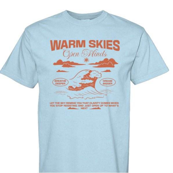 Warm Skies T-Shirt – Limited Weekly Drop | Drop Haus - Drop Haus