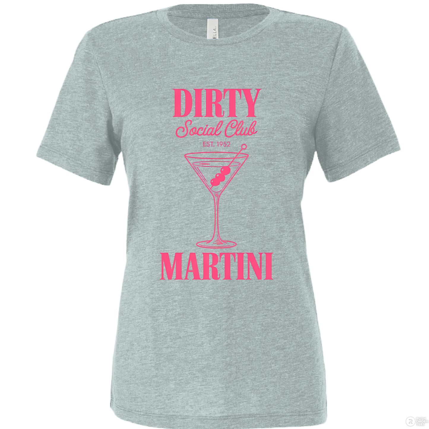 Dusty Blue Triblend - FRONT