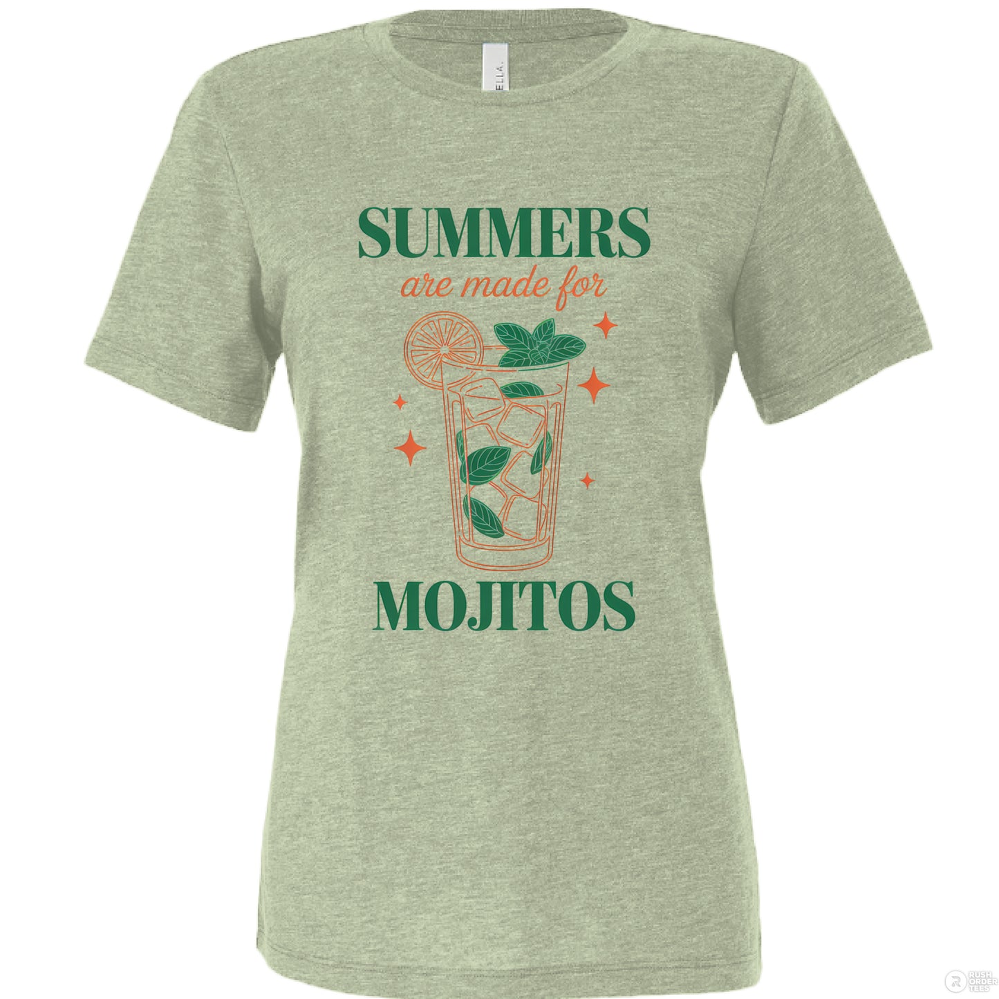Spring Green Triblend - FRONT