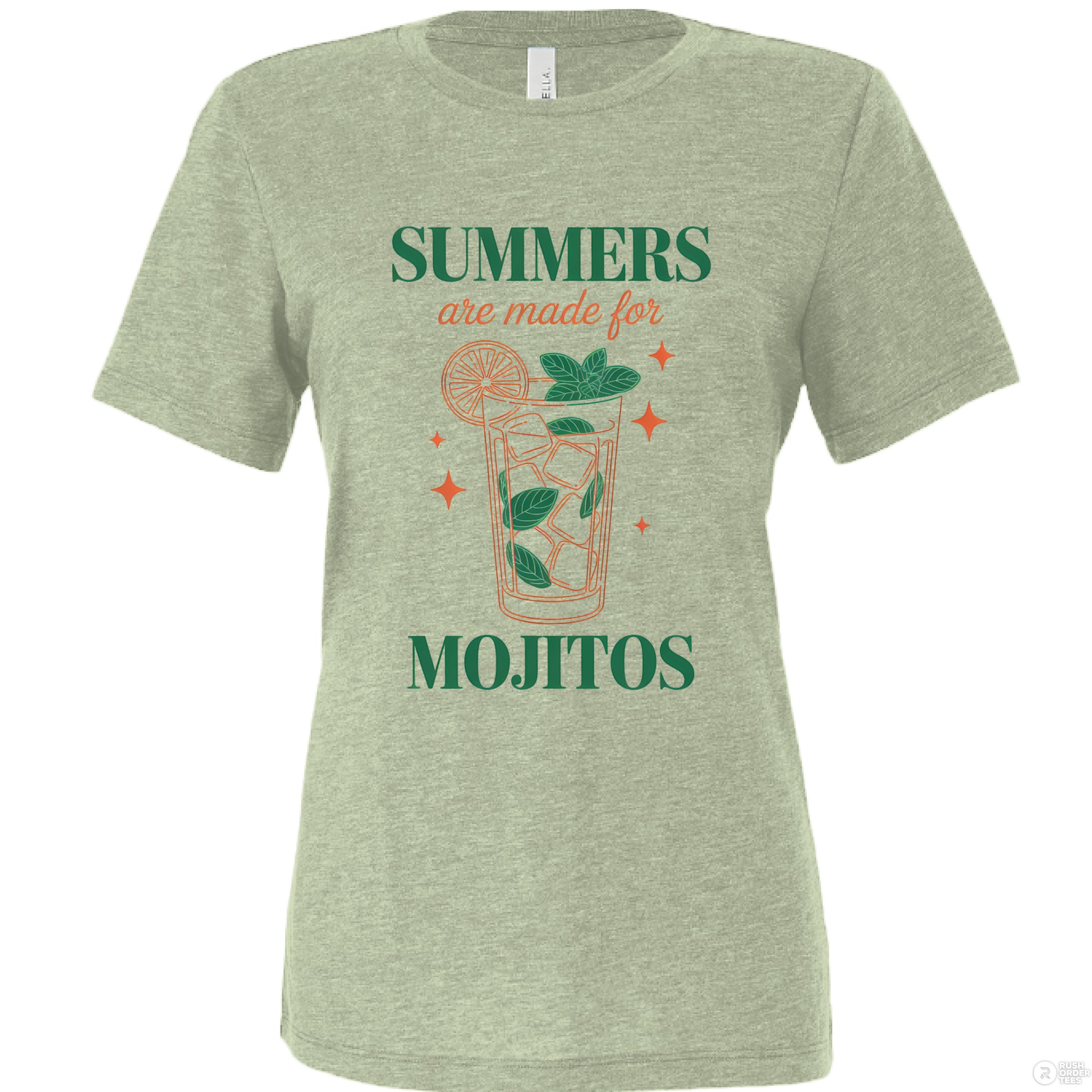 Spring Green Triblend - FRONT