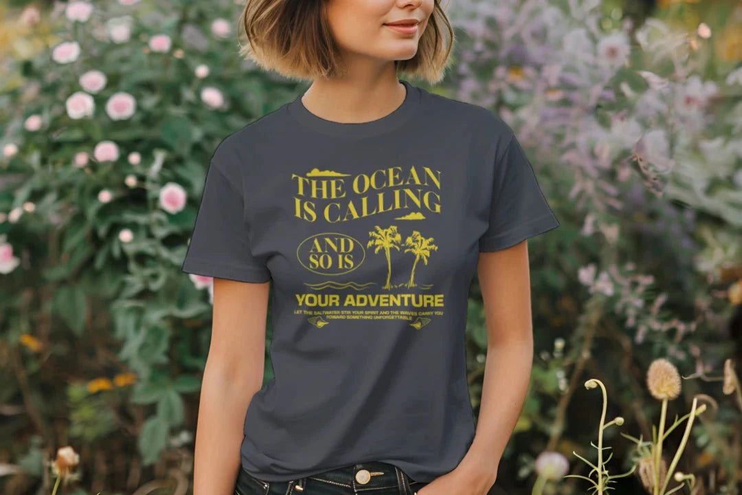 Ocean is Calling Tee  – Limited Weekly Drop | Drop Haus - Drop Haus
