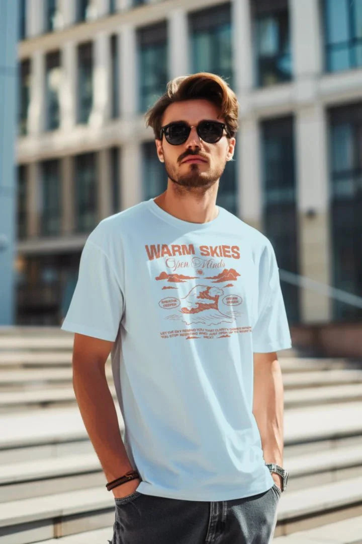 Warm Skies T-Shirt – Limited Weekly Drop | Drop Haus - Drop Haus